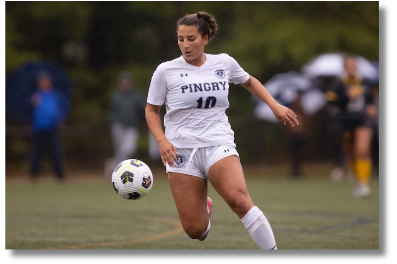 Maya Nuwayhid competing for Pingry